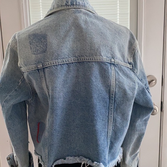 FREE PEOPLE Denim Jacket - Picture 6 of 10